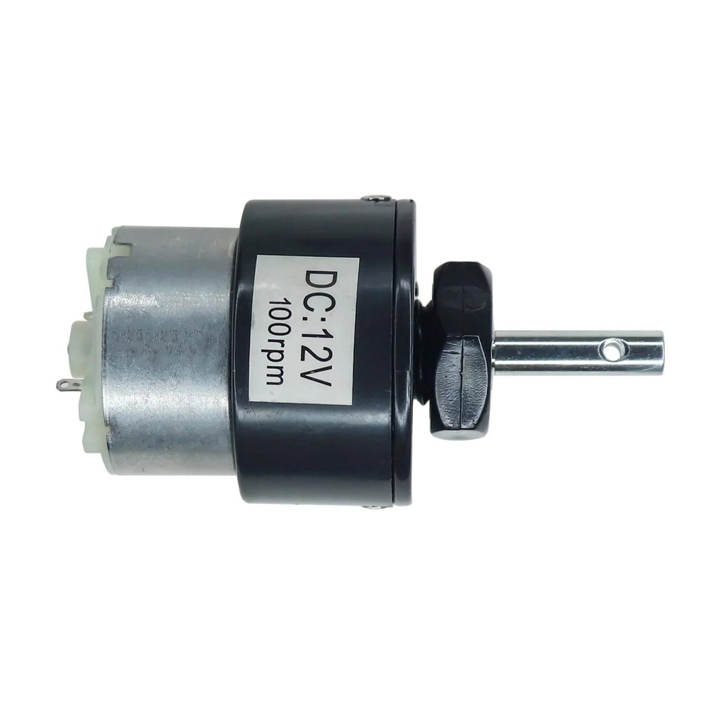 100 RPM DC Geared Motor