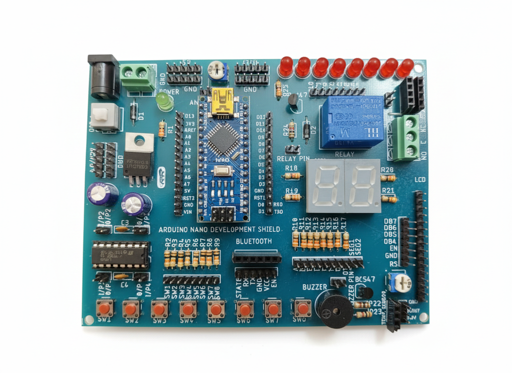 [The Arduino Trainer Kit, Comes with Kit Box, 20+ Sensors, Actuators, Motors, and Displays] Arduino Trainer Kit