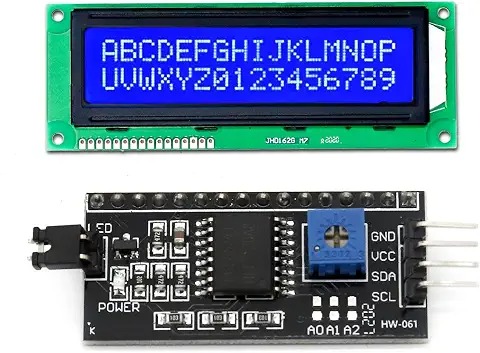 LCD with I2C Display